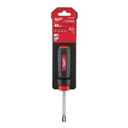 Milwaukee 3/16 in. SAE 7 in. L Nut Driver Hollow Shaft 1 pc.