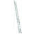 Werner 40 ft. H X 17.33 in. W Aluminum Extension Ladder Type 1 250 lb