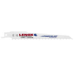 Lenox 6 in. L x 3/4 in. W Bi-Metal Reciprocating Saw Blade 1 pk 4 TPI