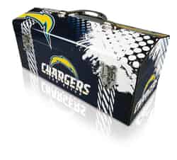 Windco Steel San Diego Chargers Art Deco Tool Box 7.1 in. W x 7.75 in. H 16.25 in.