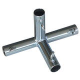 AHC 3/4 in. Round x 3/4 in. Dia. x 10 in. L Galvanized Carbon Steel Connector