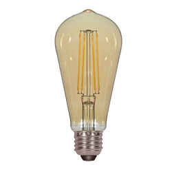 Satco LED Filament ST19 E26 (Medium) LED Bulb Warm White 40 Watt Equivalence 1 pk