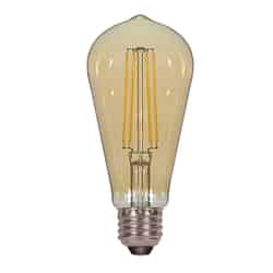 Satco LED Filament ST19 E26 (Medium) LED Bulb Warm White 40 Watt Equivalence 1 pk