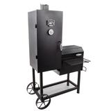 Oklahoma Joes Oklahoma Joe's Bandera 39.3 in. W Smoker Cooker Black Charcoal