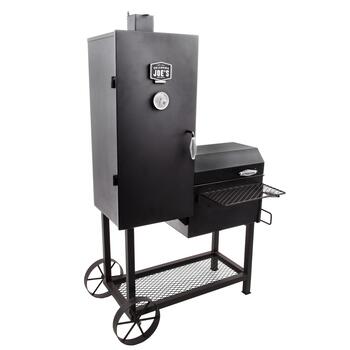 Oklahoma Joes Oklahoma Joe's Bandera 39.3 in. W Smoker Cooker Black Charcoal