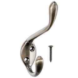 Ace 3-1/2 in. L Antique Brass Gold Large Garment Hook 1 pk Brass