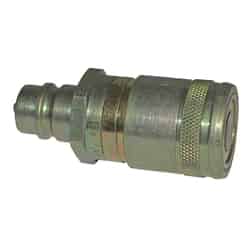 Apache 0.5 in. Dia. 3000 psi Steel Flat Face Hydraulic Adapter