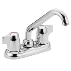 Moen Chateau Chateau Chrome Two-Handle Laundry Faucet 4 in.