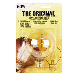 FEIT Electric The Original 60 watts G25 Incandescent Bulb 285 lumens Soft White Vintage 1 pk