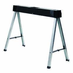 Stanley Aluminum/Plastic 29 in. H Folding Sawhorse
