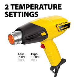 Wagner Furno 300 1200 watts 120 volts Heat Gun Dual Temperature 10 amps