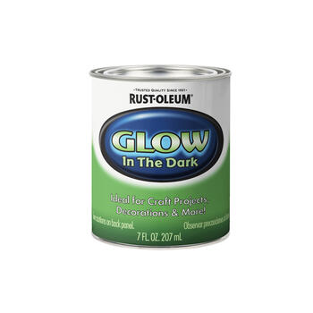 Rust-Oleum Specialty Glow in the Dark Flat Luminous Water-Based Glow-in-Dark Paint Interior 250 g/L