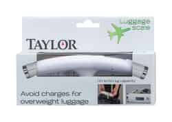 Taylor White Luggage Scale