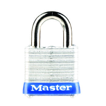 Master Lock 1 in. H x 1-1/8 in. L x 11/16 in. W Laminated Steel 4-Pin Cylinder 1 pk Keyed Alike P