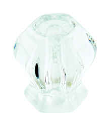 Amerock Allison Round Furniture Knob 1-3/16 in. Dia. 1-1/4 in. Crystal 2 pk