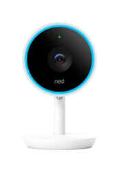 Nest Cam IQ Indoor White Security Camera