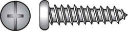 HILLMAN 14 x 3/4 in. L Pan Head Zinc-Plated Sheet Metal Screws Steel 100 per box Phillips/Slot