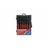 Crescent Assorted Assorted Precision Screwdriver Metal Red 6 pc.