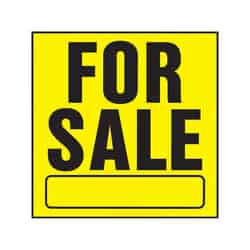 Hy-Ko English For Sale 11 in. H x 11 in. W Plastic Sign