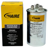 Perfect Aire Pro 30+5 MFD 370 volt Round Run Capacitor