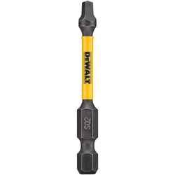 DeWalt FlexTorq 2 in. L x #2 Impact Driver Bit Square 5 pc. Black Oxide