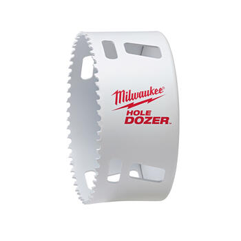 Milwaukee Hole Dozer 4 in. Dia. x 2.6 in. L Hole Saw 1/4 in. Bi-Metal 1 pc.