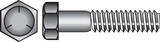 HILLMAN 5/8 in. Dia. x 3 in. L Heat Treated Zinc Steel Hex Head Cap Screw 25 box