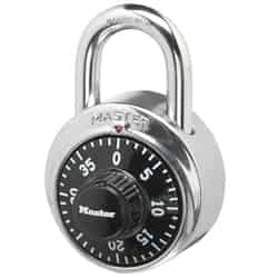 Master Lock 2-9/10 in. H X 1-3/10 in. W Steel Combination Dial Padlock 1 pk