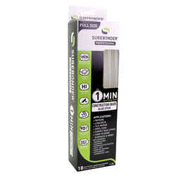 Surebonder .41 in. Dia. x 10 in. L 1 Minute Construction Grade Glue Sticks 18 pk Clear