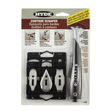 Hyde 1 in. W Stainless Steel Contour Scraper Kit