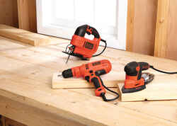Black and Decker 3/4 in. Corded Keyless Jig Saw 4.5 amps 3000 spm