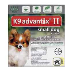 Bayer K9 Advantix II Dog Flea Drops Liquid 0.056 oz. Imidacloprid/Permethrin/Pyriproxyfen
