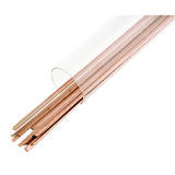 Forney 1/8 in. Dia. x 18 in. L Copper 40000 psi Welding Rods 1