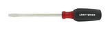 Craftsman 6 in. Slotted 1/4 Screwdriver Steel Black 1 pc.