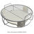 Big Green Egg EGGspander convEGGtor Basket - L Grill Basket 18 in. L X 18 in. W