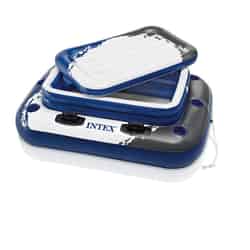 Intex Blue/White Plastic Inflatable Floating Ice Chest