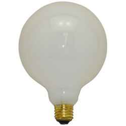 GE Lighting 60 watts G40 Incandescent Bulb 660 lumens Soft White Globe 1 pk