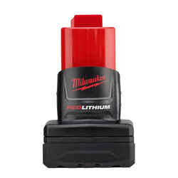 Milwaukee M12 REDLITHIUM XC 12 V 3 Ah Lithium-Ion High Capacity Battery Pack 1 pc