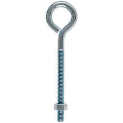 Hampton 5/16 in. x 5 in. L Zinc-Plated Steel Eyebolt Nut Included