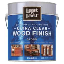 Last N Last Waterborne Wood Finish Gloss Clear Polycrylic 1 gal