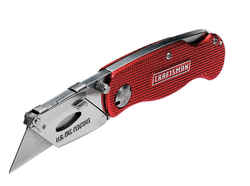 Craftsman Folding 4 in. Utility Knife Red 1 pk Folding