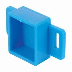 Prime-Line 1 in. L Plastic Drawer Track Back Plate 1 pk