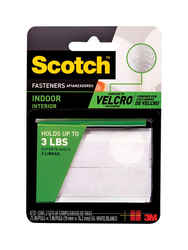 3M Scotch Medium Foam Hook and Loop Fastener 2 pk 3in in. L