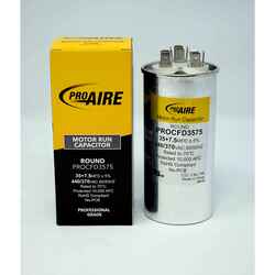 Perfect Aire Pro 35+7.5 MFD 370 volt Round Run Capacitor