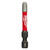 Milwaukee SHOCKWAVE #3 x 2 in. L Impact Duty Screwdriver Bit Hex Shank 1 pc. 1/4 in. Steel P