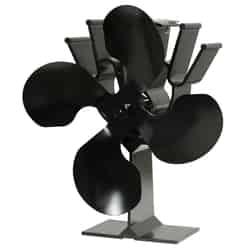 US Stove Ashley Miracle Heat Steel Elegant Wood Stove Fan
