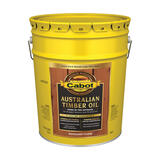 Cabot Transparent Mahogany Flame Oil-Based Alkyd Australian Timber Oil 5 gal