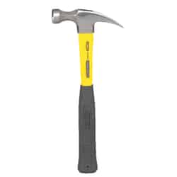 Stanley 16 oz. Rip Claw Hammer Forged High-Carbon Steel Fiberglass Handle 13.25 in. L