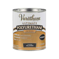 Varathane Gloss Clear Oil-Based Polyurethane 1 qt