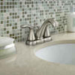 Moen Varese Two Handle Lavatory Faucet 4 in. Brushed Nickel
